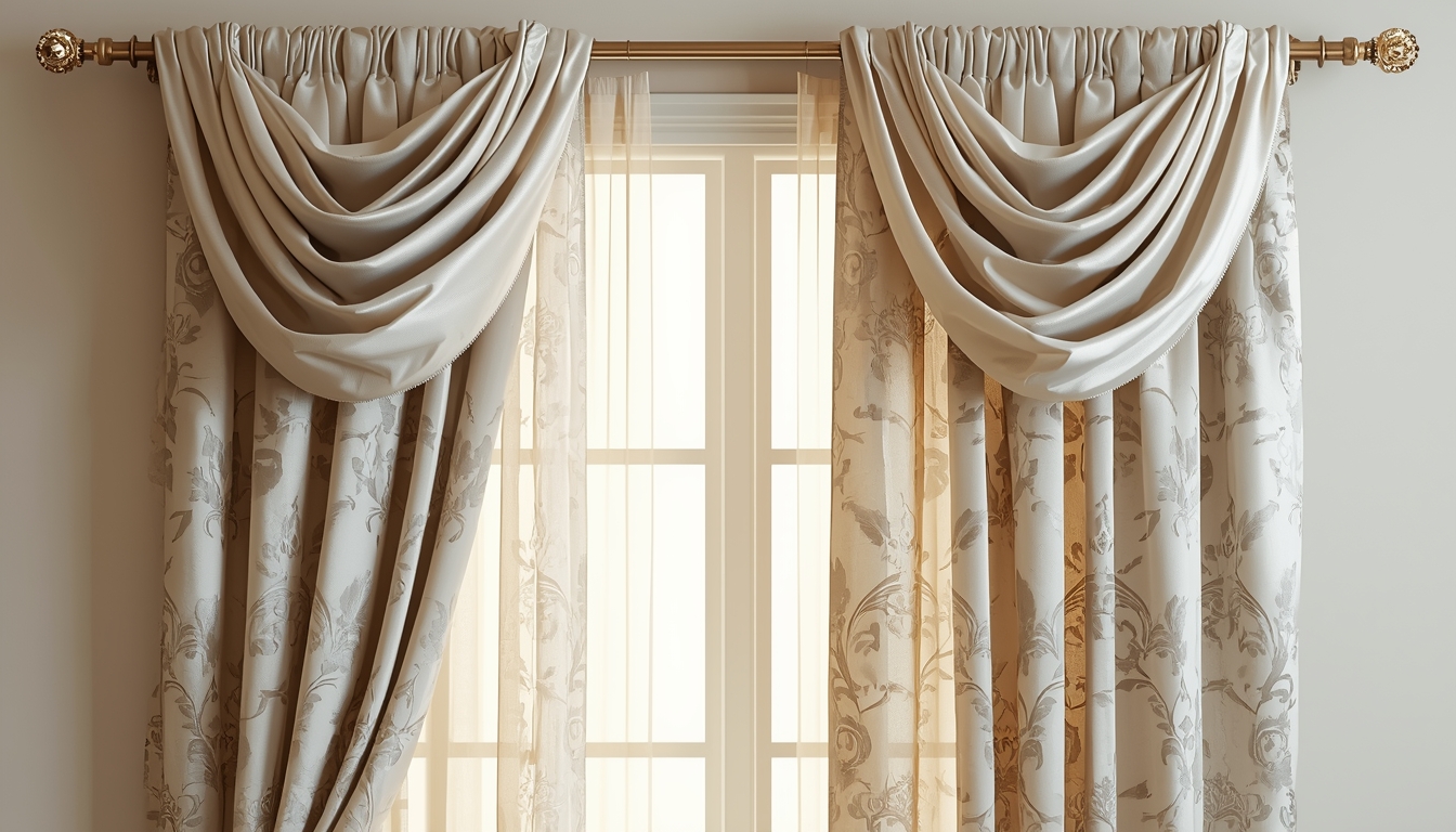 Premium curtain set with elegant design